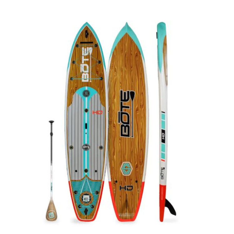 Bote HD Gator Shell 12' Stand Up Paddleboard with Carbon Paddle - Image 2